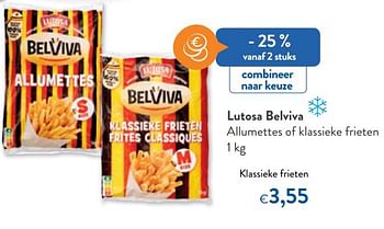 Promoties Lutosa belviva klassieke frieten - Lutosa - Geldig van 21/10/2020 tot 03/11/2020 bij OKay