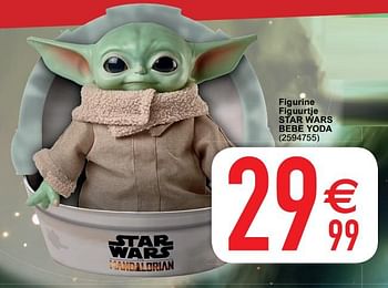 Mattel Figurine Figuurtje Star Wars Bebe Yoda En Promotion Chez Cora