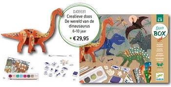 Promotions Creatieve doos de wereld van de dinausaurus - Djeco - Valide de 23/10/2020 à 31/12/2020 chez De Speelvogel