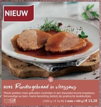 Promoties Rundergebraad in vleessaus - Huismerk - Bofrost - Geldig van 28/09/2020 tot 28/03/2021 bij Bofrost