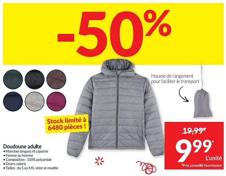 Doudoune best sale femme intermarché