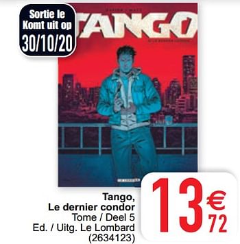 Promoties Tango, le dernier condor - Huismerk - Cora - Geldig van 27/10/2020 tot 09/11/2020 bij Cora
