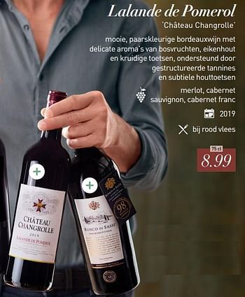 Promotions Lalande de pomerol château changrolle - Vins rouges - Valide de 26/10/2020 à 31/12/2020 chez Aldi