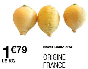 Promoties Navet boule d`or - Huismerk - MonoPrix - Geldig van 21/10/2020 tot 01/11/2020 bij MonoPrix