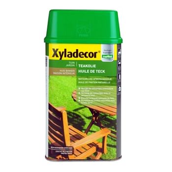 Promoties Xyladecor teakolie 1L - Xyladecor - Geldig van 28/10/2020 tot 02/11/2020 bij Brico