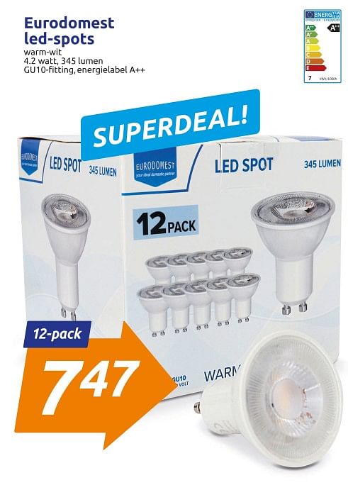 action led spot gu10