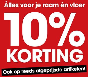 Promoties Álles voor je raam én vloer 10% korting - Huismerk - Kwantum - Geldig van 08/11/2020 tot 08/11/2020 bij Kwantum