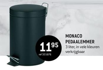 Promoties Monaco pedaalemmer - Huismerk - Free Time - Geldig van 28/10/2020 tot 11/11/2020 bij Freetime