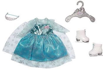 Promoties BABY born Prinses op het ijs kledingset - 43cm - Zapf creation - Geldig van 17/10/2020 tot 06/12/2020 bij ToyChamp