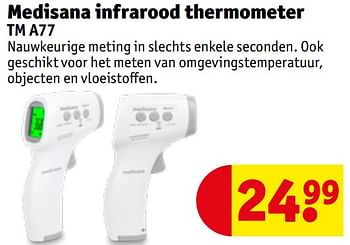 Medisana Medisana infrarood thermometer tm a77 Kruidvat