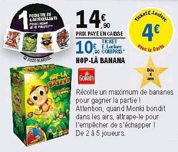 Hop Là Banana au meilleur prix