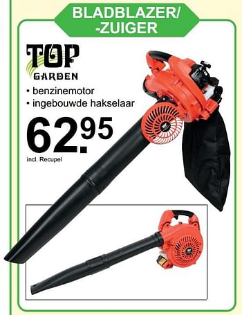 wang maat het is mooi Top Garden Top garden bladblazer- -zuiger - Promotie bij Van Cranenbroek