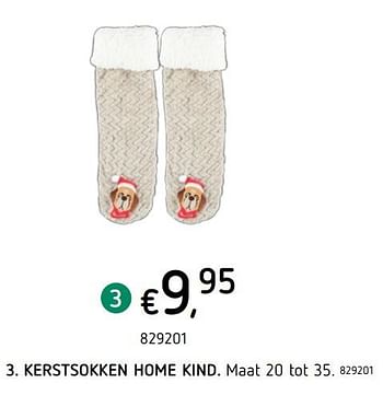 Promoties Kerstsokken home kind - Huismerk - Dreamland - Geldig van 12/11/2020 tot 25/12/2020 bij Dreamland