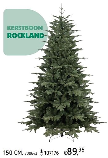 Promoties Kerstboom rockland - Huismerk - Dreamland - Geldig van 12/11/2020 tot 25/12/2020 bij Dreamland