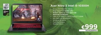 Promotions Acer nitro 5 intel i5-10300h - Acer - Valide de 01/11/2020 à 30/11/2020 chez Compudeals