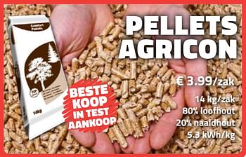 Promotions Pellets agricon - Agricon - Valide de 06/11/2020 à 15/11/2020 chez Bouwcenter Frans Vlaeminck