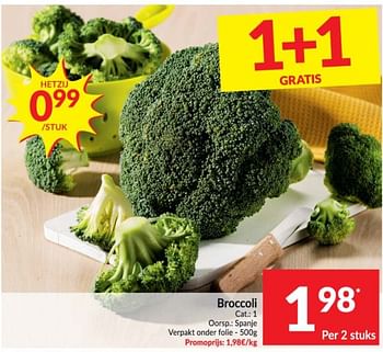 Promoties Broccoli - Huismerk - Intermarche - Geldig van 10/11/2020 tot 15/11/2020 bij Intermarche
