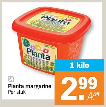 Promoties Planta margarine - Planta - Geldig van 09/11/2020 tot 15/11/2020 bij Albert Heijn