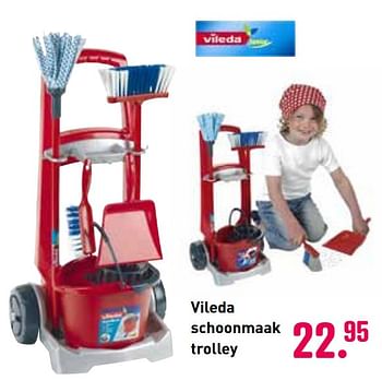 Promoties Vileda schoonmaak trolley - Vileda - Geldig van 15/10/2020 tot 06/12/2020 bij Toys Tempel
