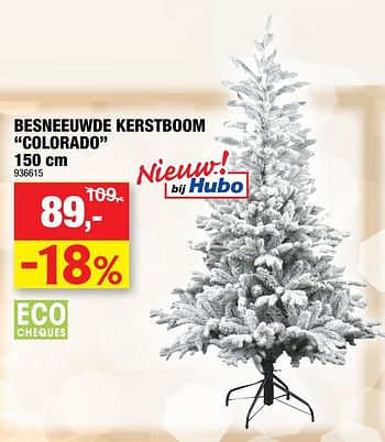 Promoties Besneeuwde kerstboom colorado - Merk onbekend - Geldig van 04/11/2020 tot 15/11/2020 bij Hubo