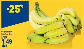Promoties Dole bananen - Dole - Geldig van 18/11/2020 tot 01/12/2020 bij Makro