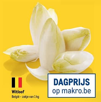 Promoties Witloof - Huismerk - Makro - Geldig van 18/11/2020 tot 01/12/2020 bij Makro