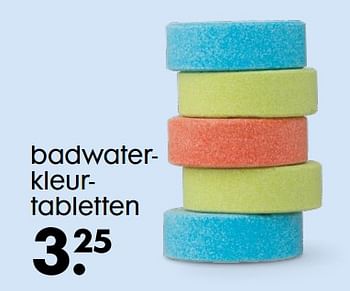 Promoties Badwaterkleurtabletten - Huismerk - Hema - Geldig van 11/11/2020 tot 24/11/2020 bij Hema