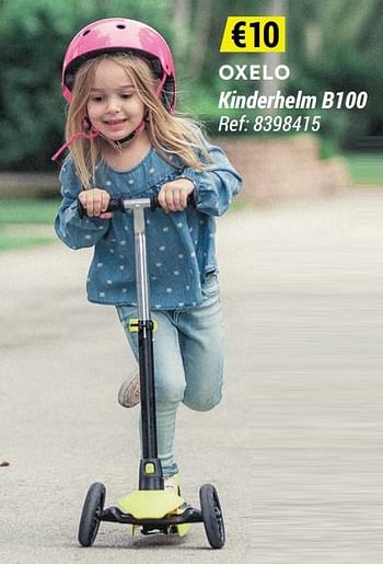 Promoties Kinderhelm b100 - Oxelo - Geldig van 12/11/2020 tot 06/12/2020 bij Decathlon