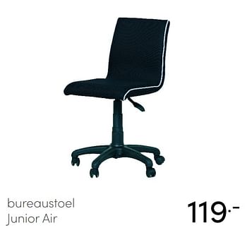 Promoties Bureaustoel junior air - Huismerk - Baby & Tiener Megastore - Geldig van 15/11/2020 tot 05/12/2020 bij Baby & Tiener Megastore