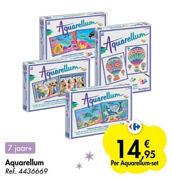 Promoties Aquarellum - Aquarellum - Geldig van 21/10/2020 tot 06/12/2020 bij Carrefour