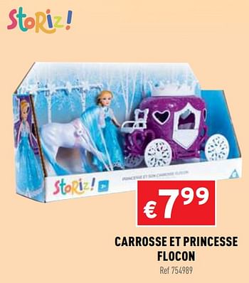 Promotions Carrosse et princesse flocon - Produit maison - Trafic  - Valide de 20/10/2020 à 06/12/2020 chez Trafic