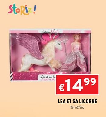Promotions Lea et sa licorne - Produit maison - Trafic  - Valide de 20/10/2020 à 06/12/2020 chez Trafic