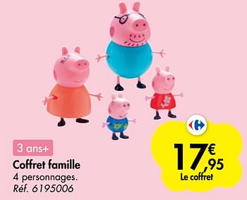 Promotions Coffret famille - Peppa  Pig - Valide de 21/10/2020 à 06/12/2020 chez Carrefour