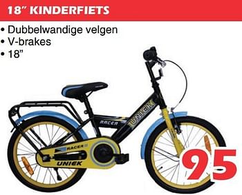 Promoties 18`` kinderfiets - Huismerk - Itek - Geldig van 30/10/2020 tot 06/12/2020 bij Itek