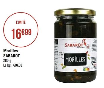 Promotions Morilles sabarot - Sabarot - Valide de 09/11/2020 à 22/11/2020 chez Super Casino