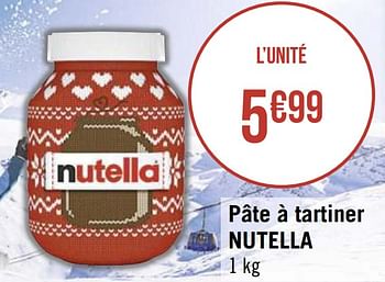 Promotions Pâte à tartiner nutella - Nutella - Valide de 09/11/2020 à 22/11/2020 chez Super Casino