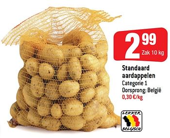 Promotions Standaard aardappelen - Produit Maison - Smatch - Valide de 18/11/2020 à 24/11/2020 chez Smatch