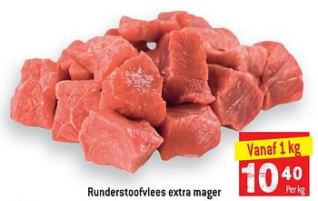 Promoties Runderstoofvlees extra mager - Huismerk - Buurtslagers - Geldig van 18/11/2020 tot 24/11/2020 bij Smatch
