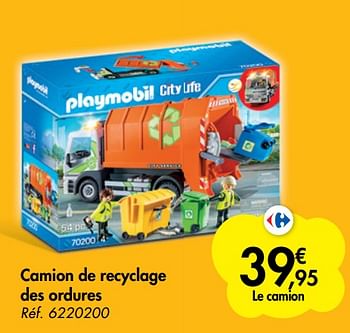 Playmobil Camion de recyclage des ordures 70200