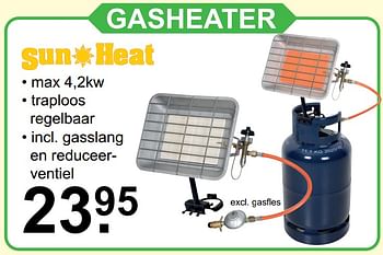 map Gestaag lijden Sun Heat Gasheater - Promotie bij Van Cranenbroek