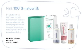 Promoties Starterset newborn essentials - Huismerk - Dreambaby - Geldig van 10/11/2020 tot 31/12/2020 bij Dreambaby