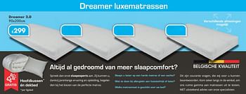 Promoties Dreamer 2.0 - Huismerk - O & O Trendy Wonen - Geldig van 16/11/2020 tot 07/12/2020 bij O & O Trendy Wonen