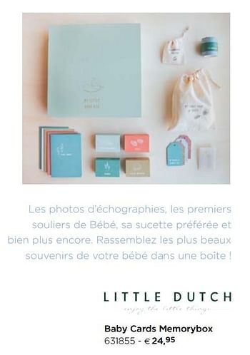 Promotions Set de démarrage newborn essentials - Little Dutch - Valide de 10/11/2020 à 31/12/2020 chez Dreambaby