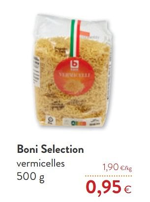 Promotions Boni selection vermicelles - Boni - Valide de 18/11/2020 à 01/12/2020 chez OKay