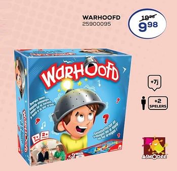 Promoties Warhoofd - Asmodee - Geldig van 28/10/2020 tot 08/12/2020 bij Supra Bazar