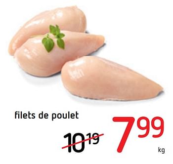 Promotions Filets de poulet - Produit Maison - Spar Retail - Valide de 19/11/2020 à 02/12/2020 chez Spar (Colruytgroup)