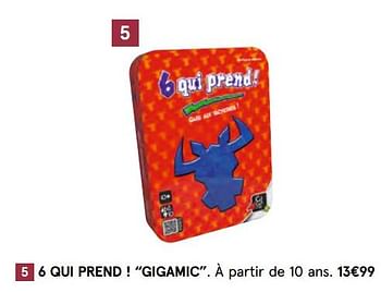 Promotions Qui prend ! gigamic - Gigamic - Valide de 20/10/2020 à 31/12/2020 chez MonoPrix