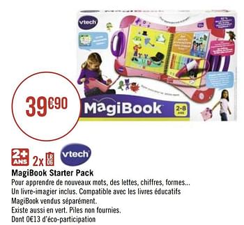 Promo Vtech magibook starter pack chez Auchan