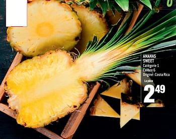 Promotions Ananas sweet - Produit maison - Match - Valide de 25/11/2020 à 08/12/2020 chez Match