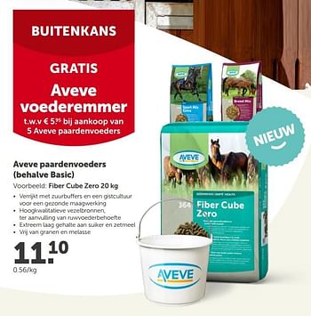 Promoties Aveve paardenvoeders - Huismerk - Aveve - Geldig van 25/11/2020 tot 05/12/2020 bij Aveve